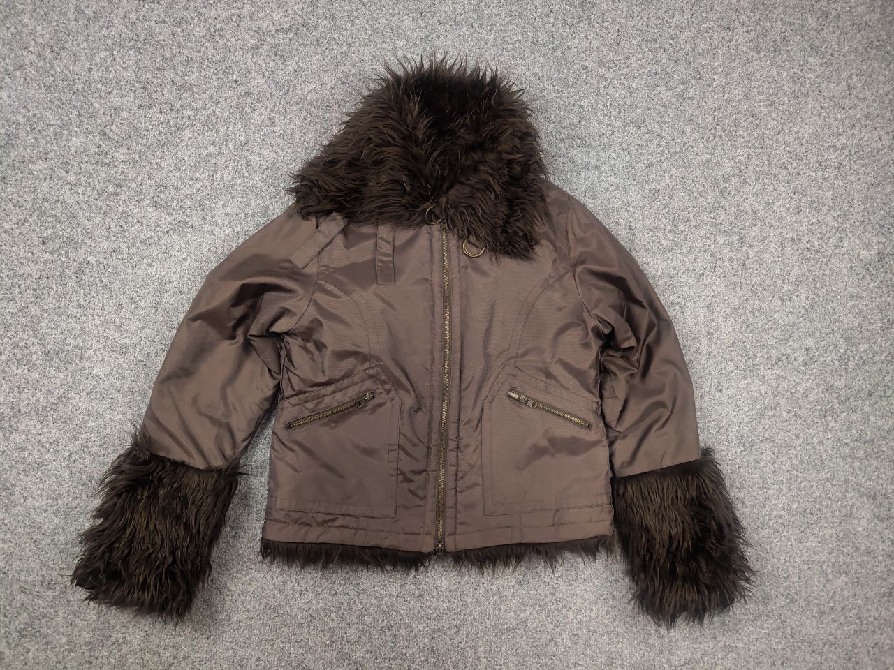 If Six Was Nine Vintage Opium Japan Fur LGB If Six Was Nine Style Jacket Y2K Size M / US 6-8 / IT 42-44 - 4 Thumbnail