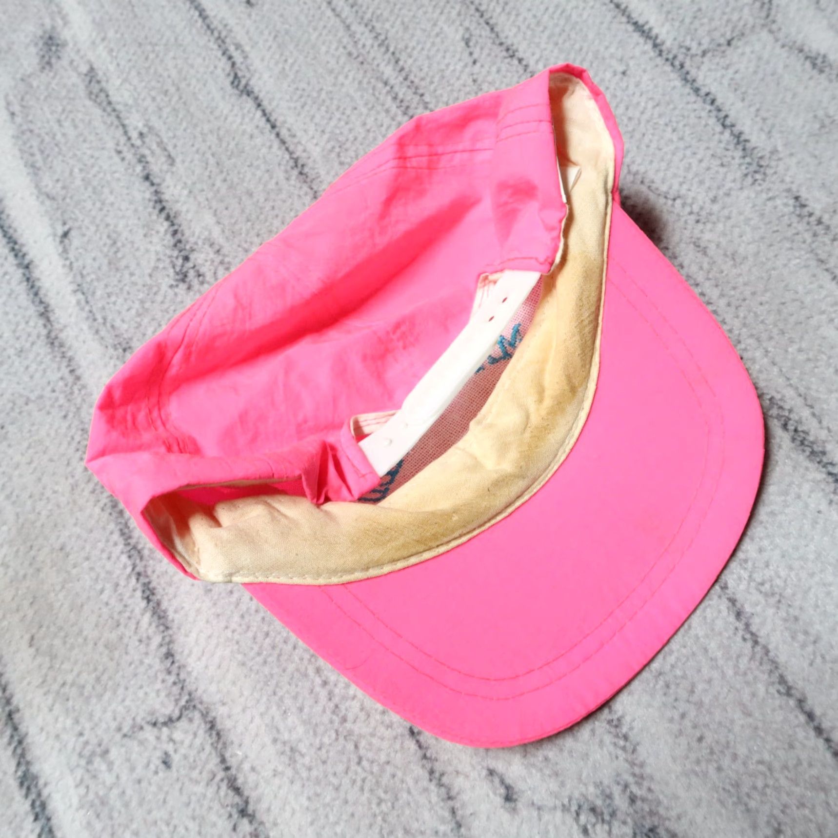 Vintage Vintage Apple Macworld Toronto Snapback Hat Neon Pink Adjustable Men Size ONE SIZE - 3 Thumbnail