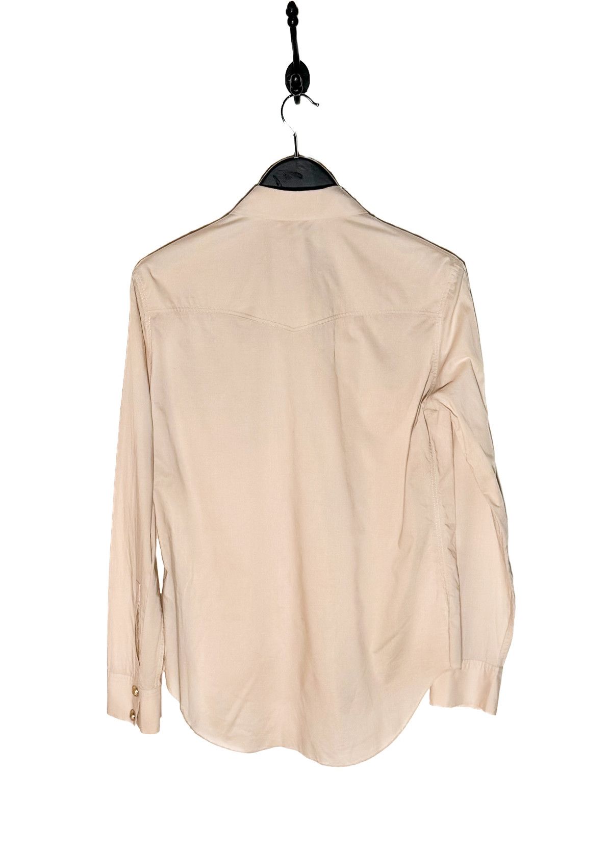 Balmain Balmain Beige Nude Lion Buttoned Light Cotton Shirt Size M / US 6-8 / IT 42-44 - 5 Thumbnail