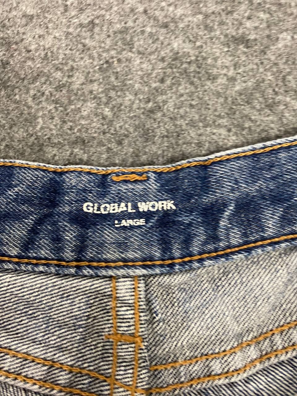 Global Work global work japan wideleg high waist distressed denim Size US 30 / EU 46 - 12 Thumbnail