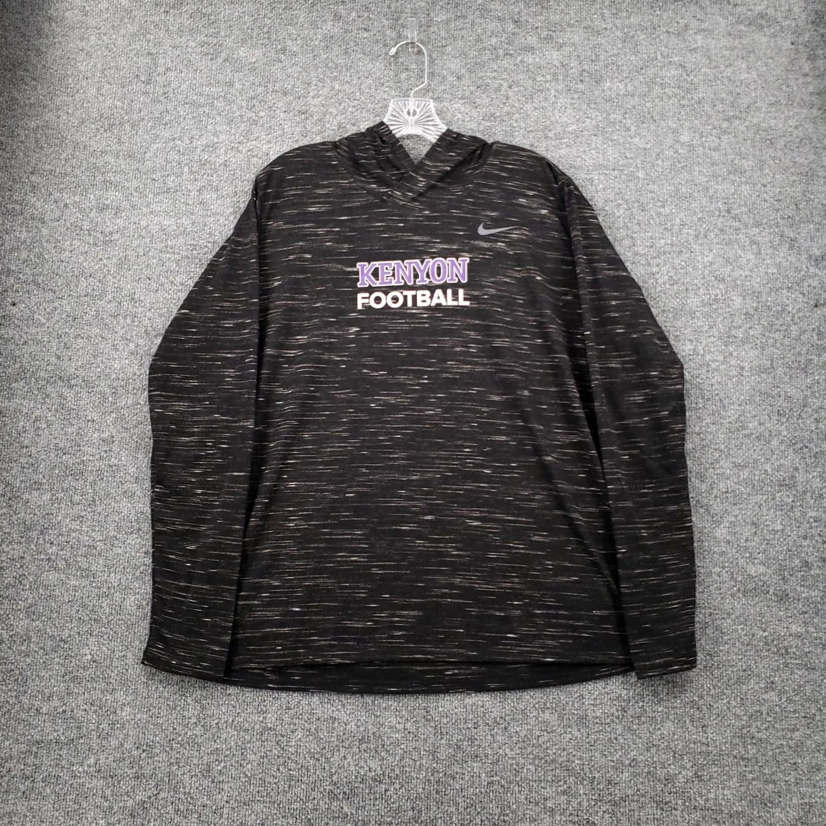 Nike Nike Hoodie Womens XL Black Legend Dri Fit Kenyon Football Heather Size XL / US 12-14 / IT 48-50 - 2 Thumbnail