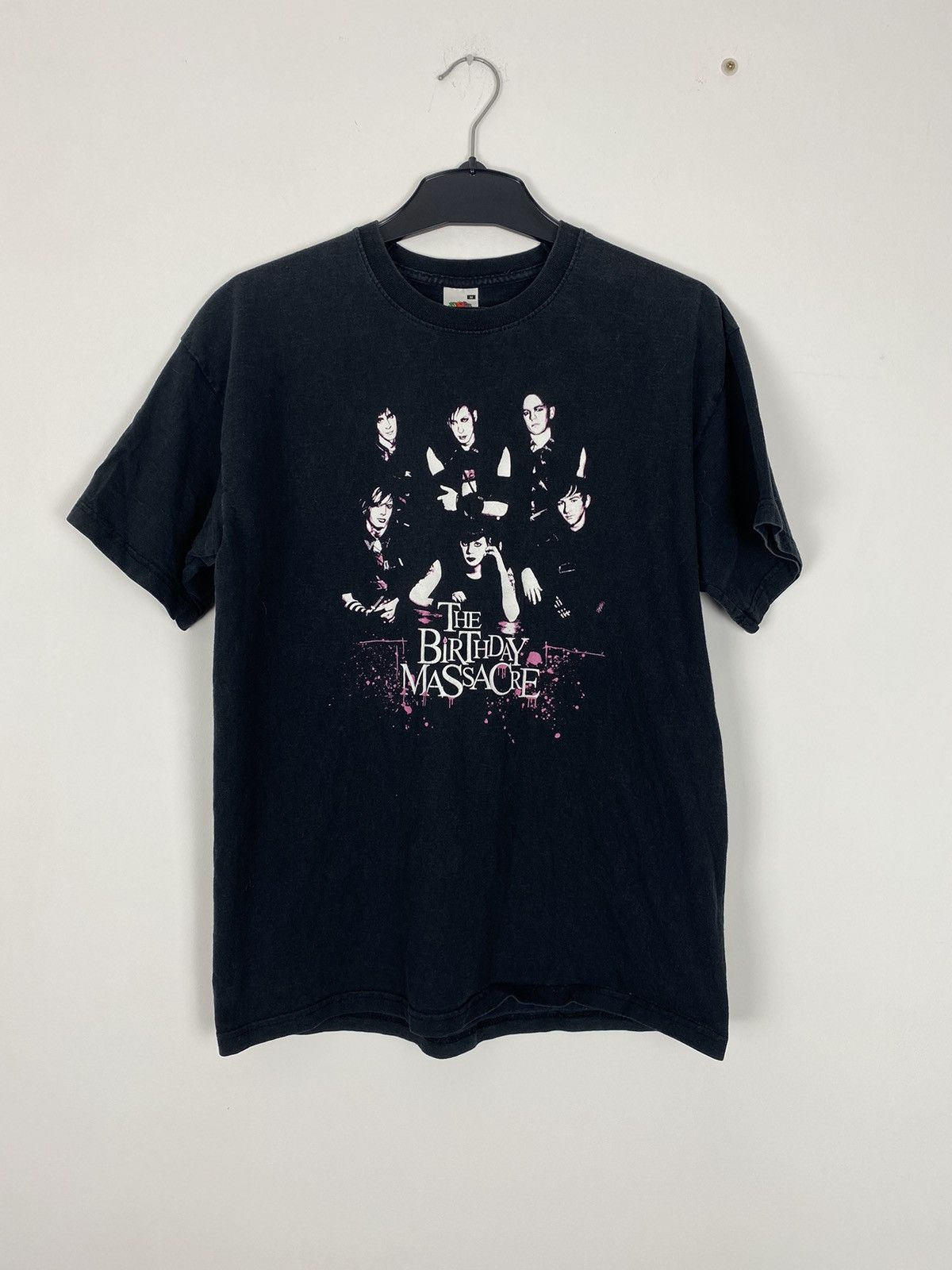 Band Tees × Vintage The Birthday Massacre Graphic Band T-Shirt y2k M rock metal Size US M / EU 48-50 / 2 - 1 Thumbnail