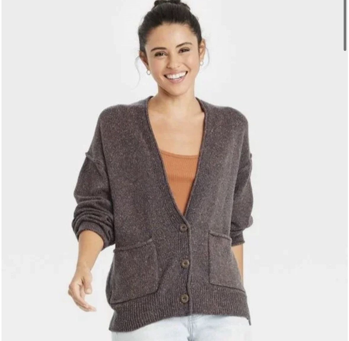 Other Universal Thread Textured grandpa Knit cardigan Size S / US 4 / IT 40 - 6 Thumbnail