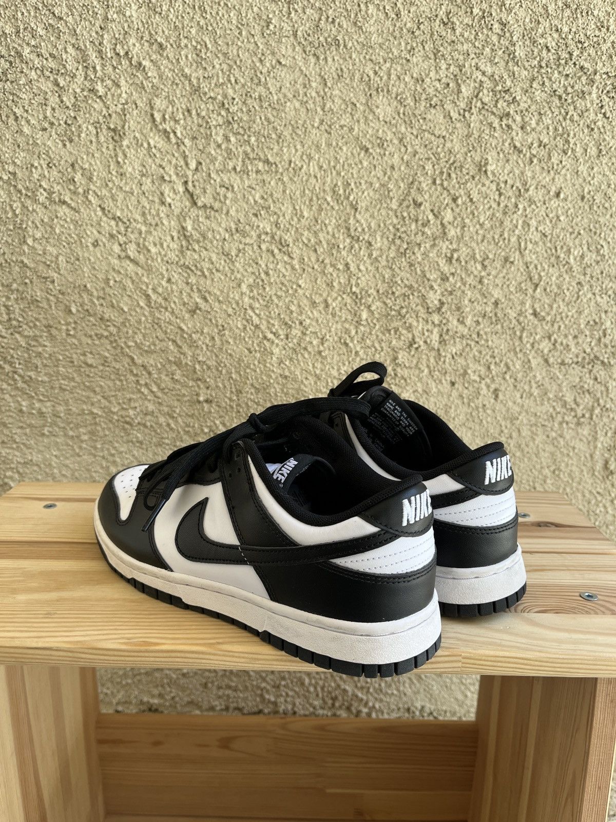Nike Nike Dunk Low Retro White Black Panda Mens6.5 Size US 6.5 / EU 39-40 - 5 Thumbnail