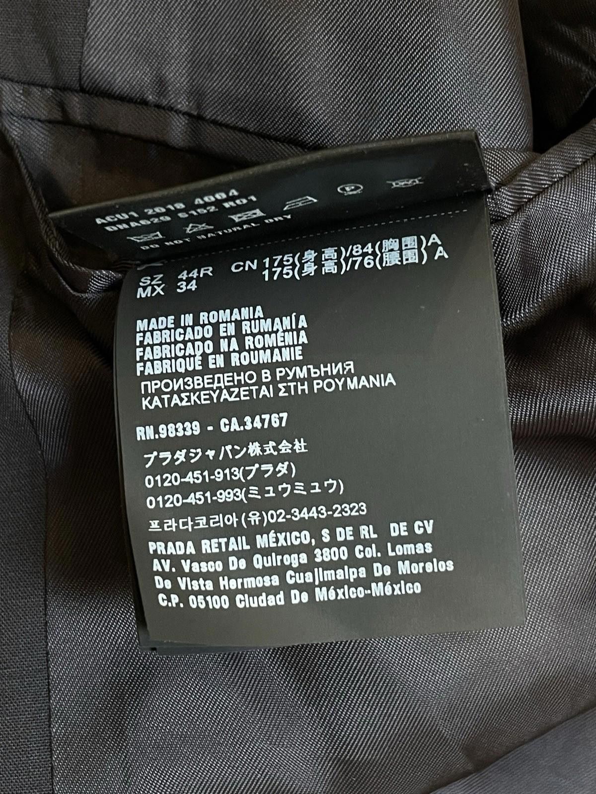 Prada Prada Suit 34R Brand New Size US S / EU 44-46 / 1 - 9 Thumbnail