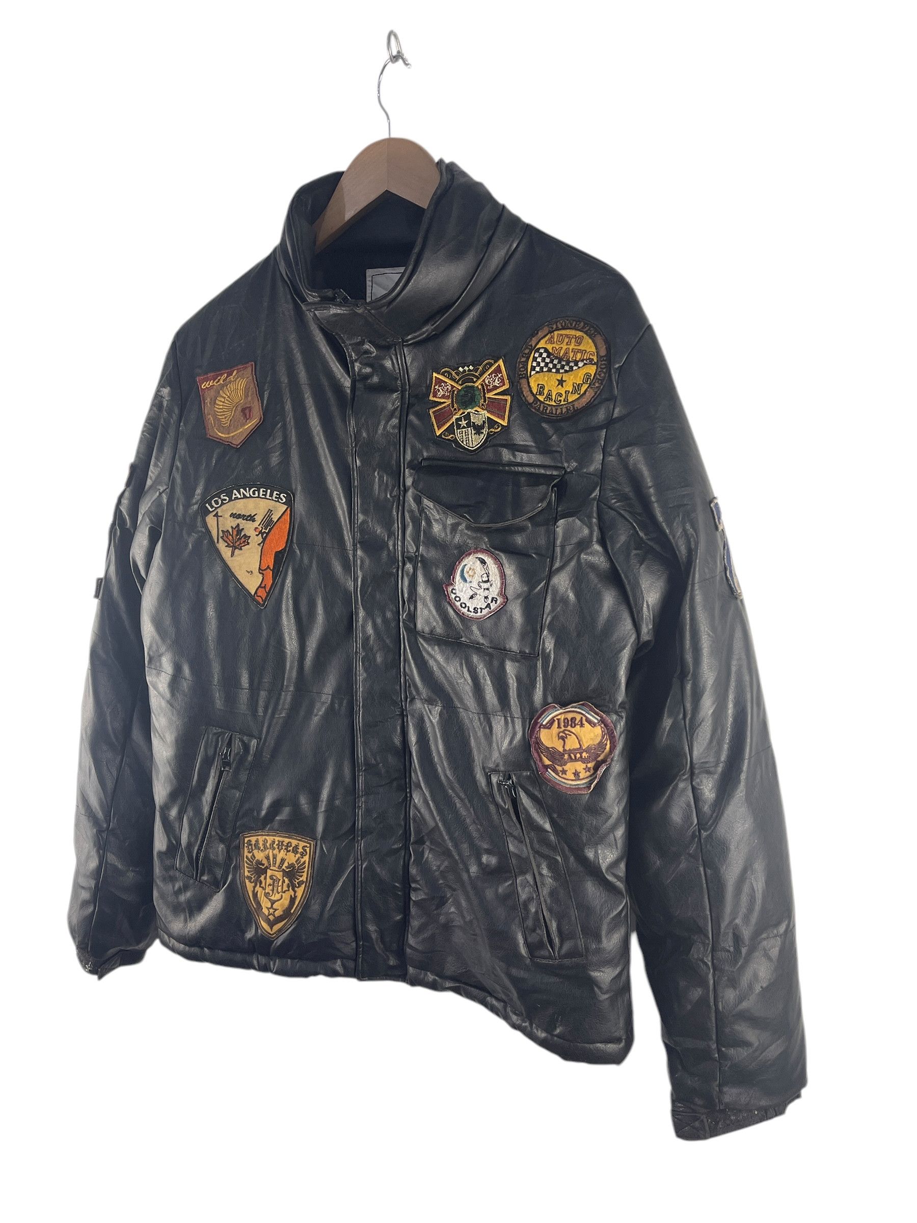 Japanese Brand Vintage Clone Devgru Leather Jacket Size US M / EU 48-50 / 2 - 5 Thumbnail