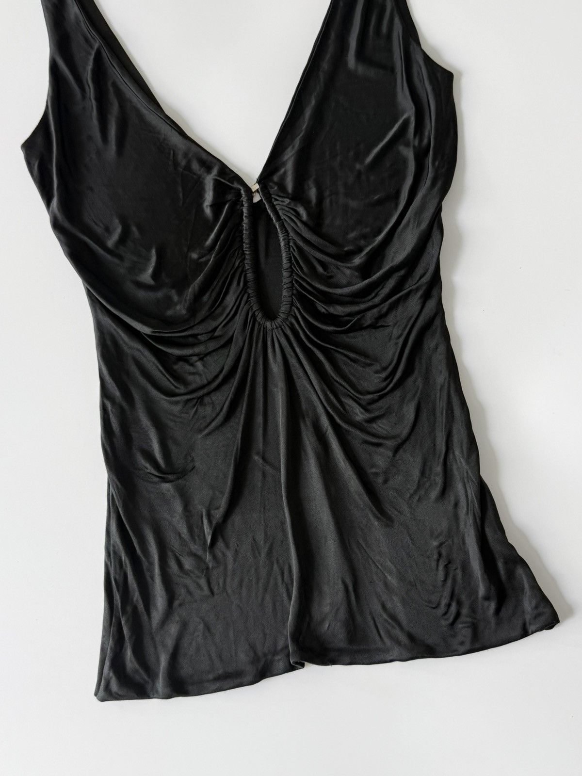 Gucci Gucci by Tom Ford 2003 Plunging Deep Tank Top Size XS / US 0-2 / IT 36-38 - 5 Thumbnail