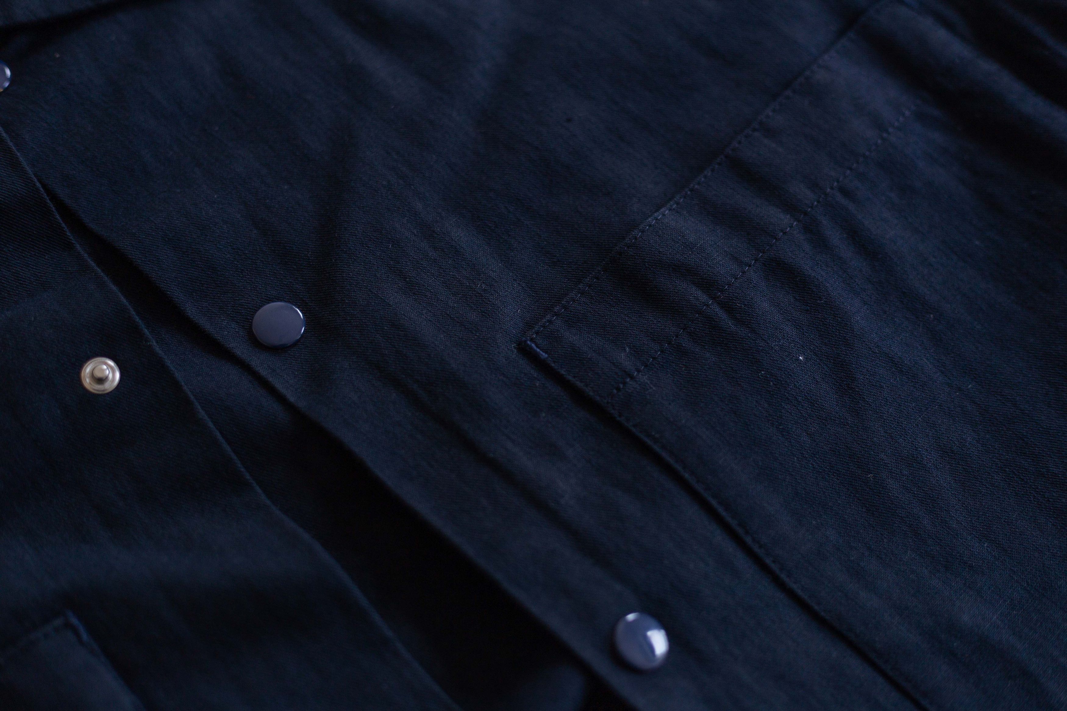 Other COLTESSE Navy Blue Cotton Utility Overshirt Jacket Size US L / EU 52-54 / 3 - 5 Thumbnail