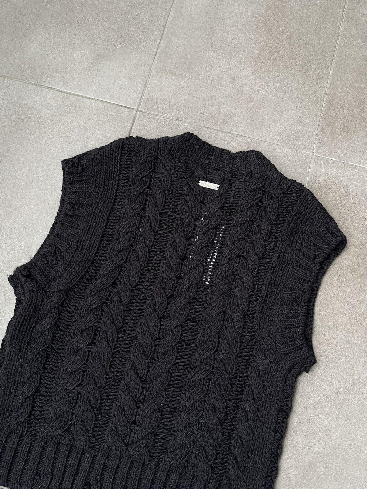 Han Kjobenhavn !DS! FW22 Han Kjobenhavn Knit Short Sleeved Sweater Vest Size US M / EU 48-50 / 2 - 18 Thumbnail