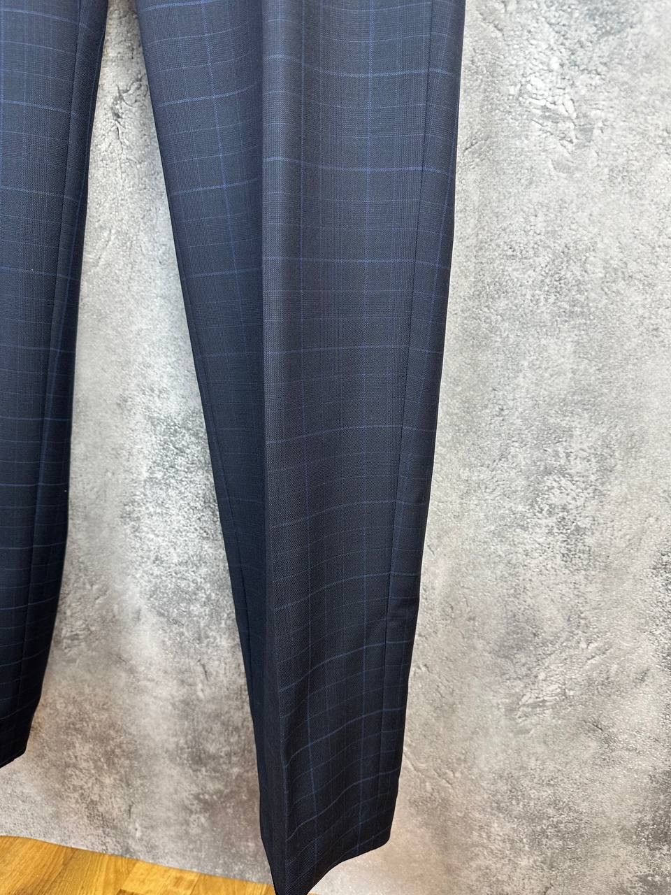 Ermenegildo Zegna RRP €2.500 Emenegildo Zegna "Mila" Abito Suit Wool Check Size 46R - 16 Thumbnail