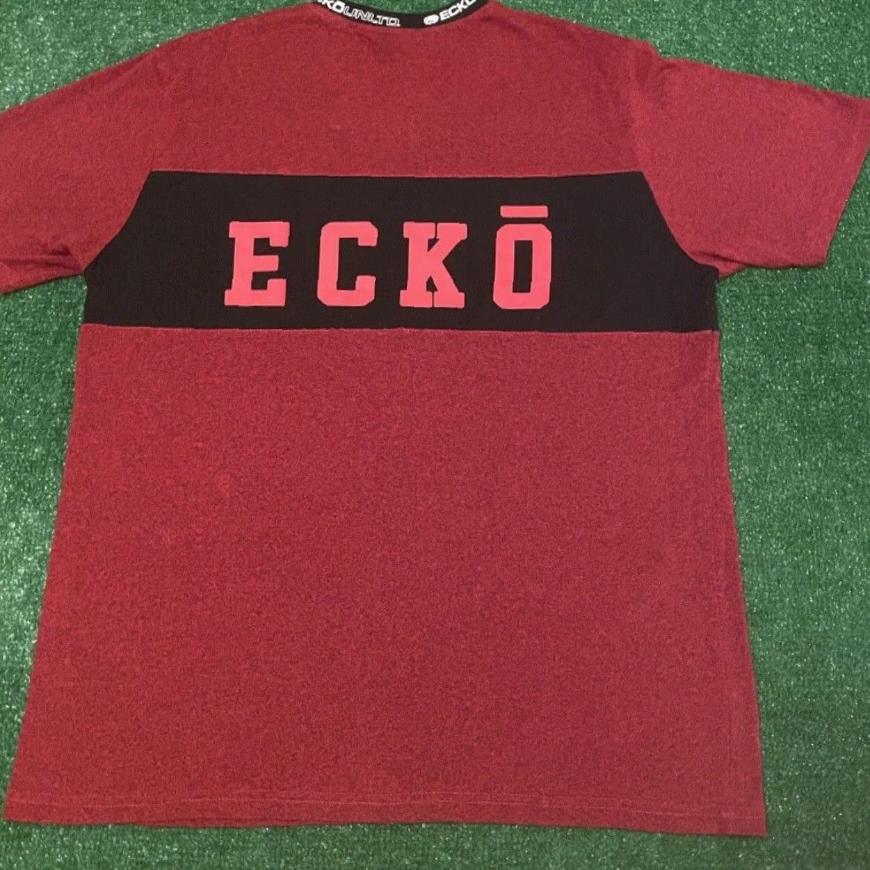 Ecko Unltd. VINTAGE Ecko Unltd Spell Out Logo Shirt Mens L Red Logo 90s Grunge Hip Hop Punk Skater T-Shirt Size US L / EU 52-54 / 3 - 2 Thumbnail