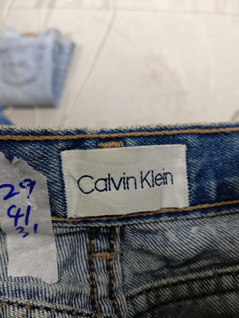 Calvin Klein vintage Calvin klein distressed denim made in USA 3375 Size US 29 - 7 Thumbnail