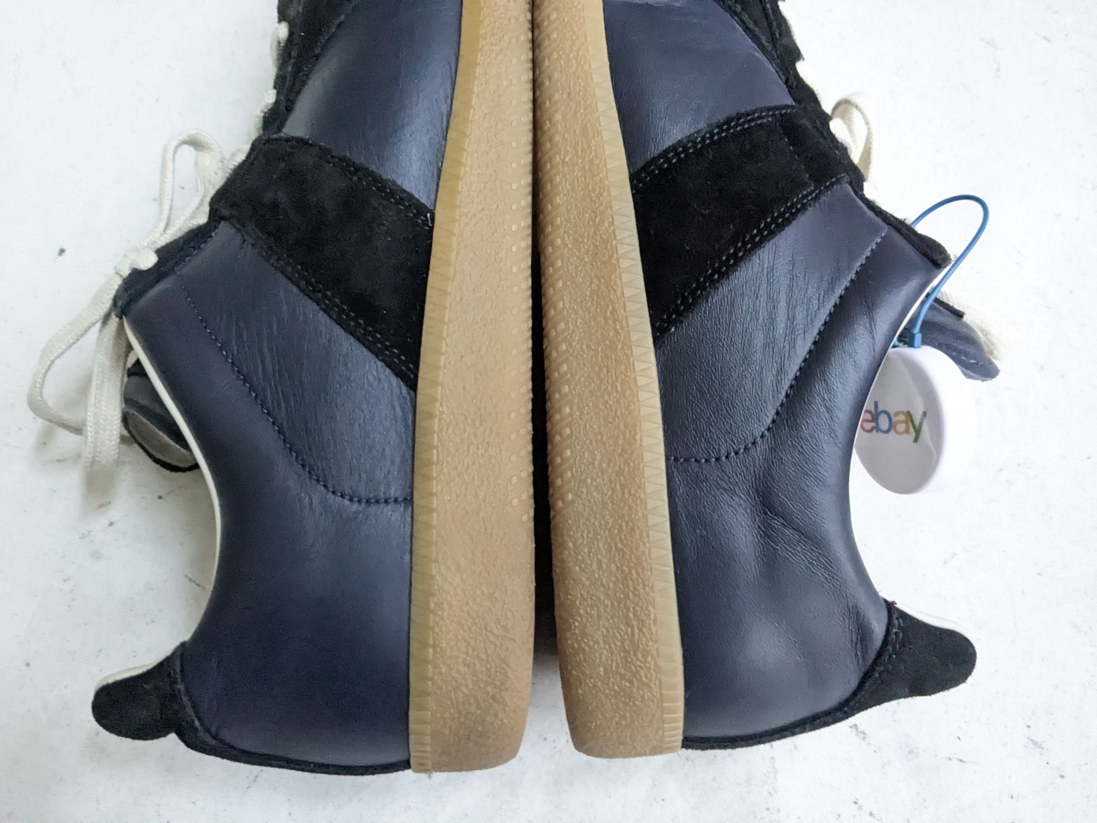 Maison Margiela Maison Margiela Replica GAT Navy Blue 10 43 Low Tops Gum Size US 10 / EU 43 - 10 Thumbnail