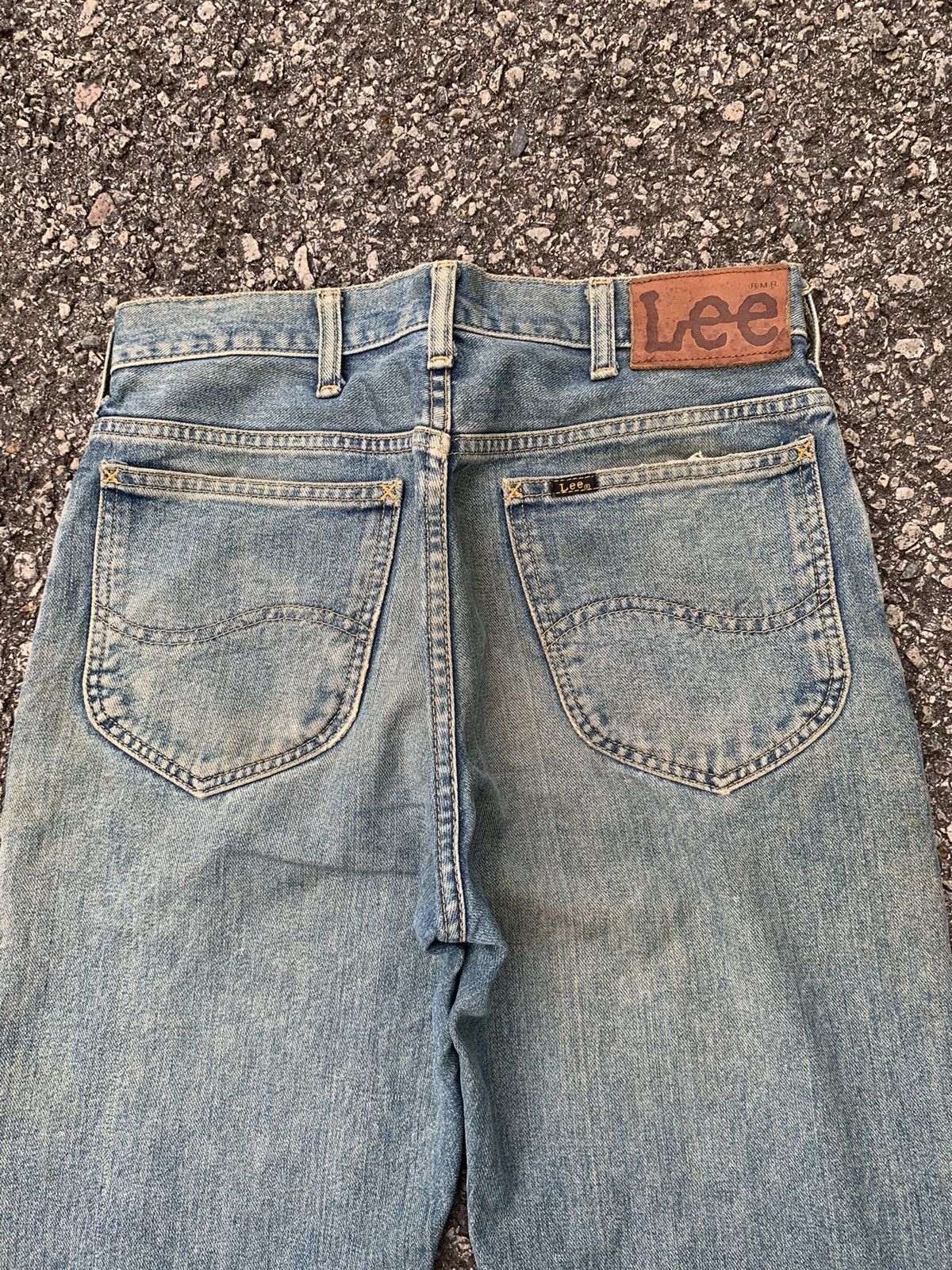Jean × Lee × Vintage Vintage Lee Raiders Selvedge Distressed Denim Size US 29 - 8 Thumbnail