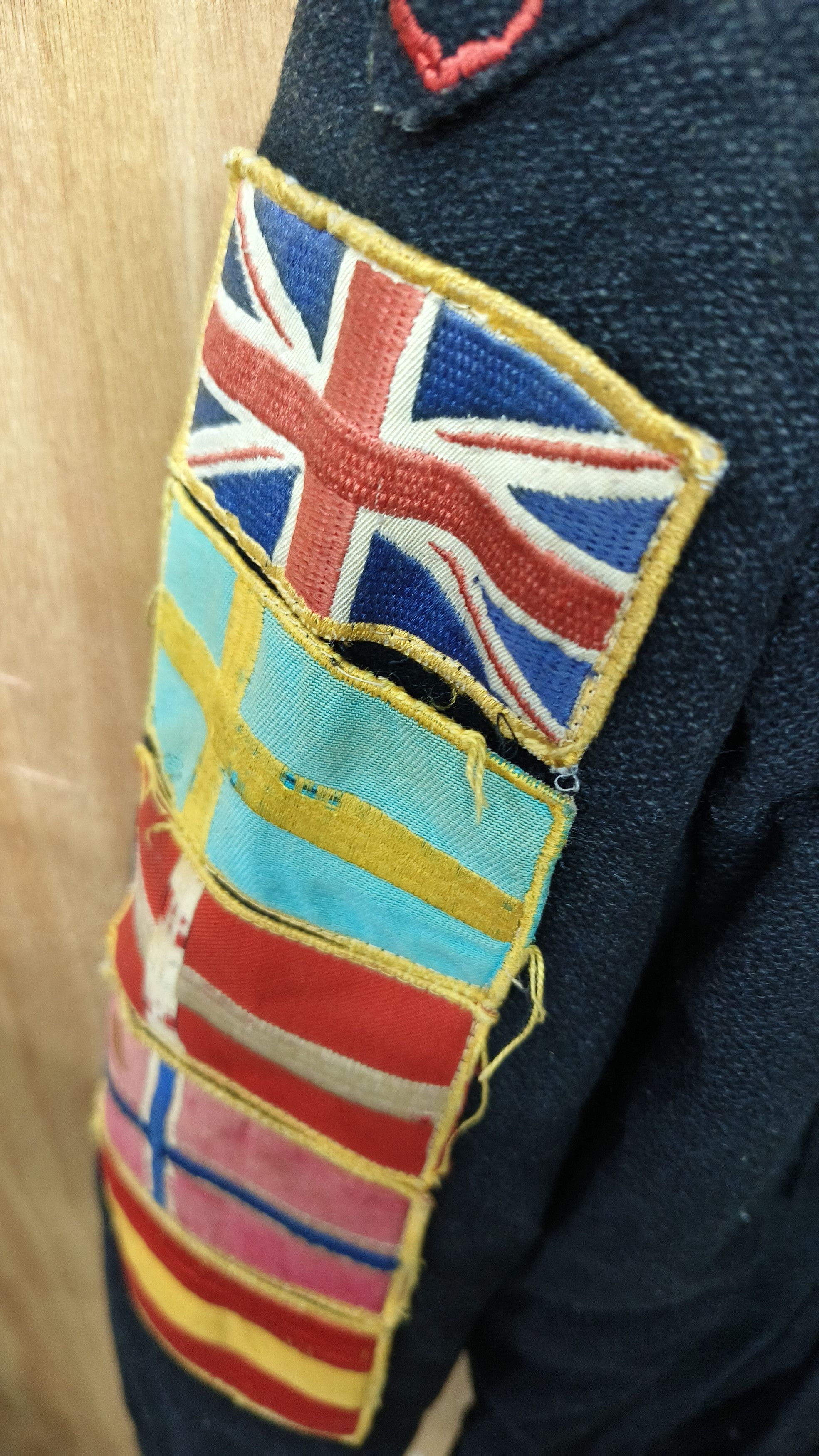 Other Vintage 1987 US Navy Med Cruise Wool Combat Patch 80s Size US XL / EU 56 / 4 - 16 Thumbnail