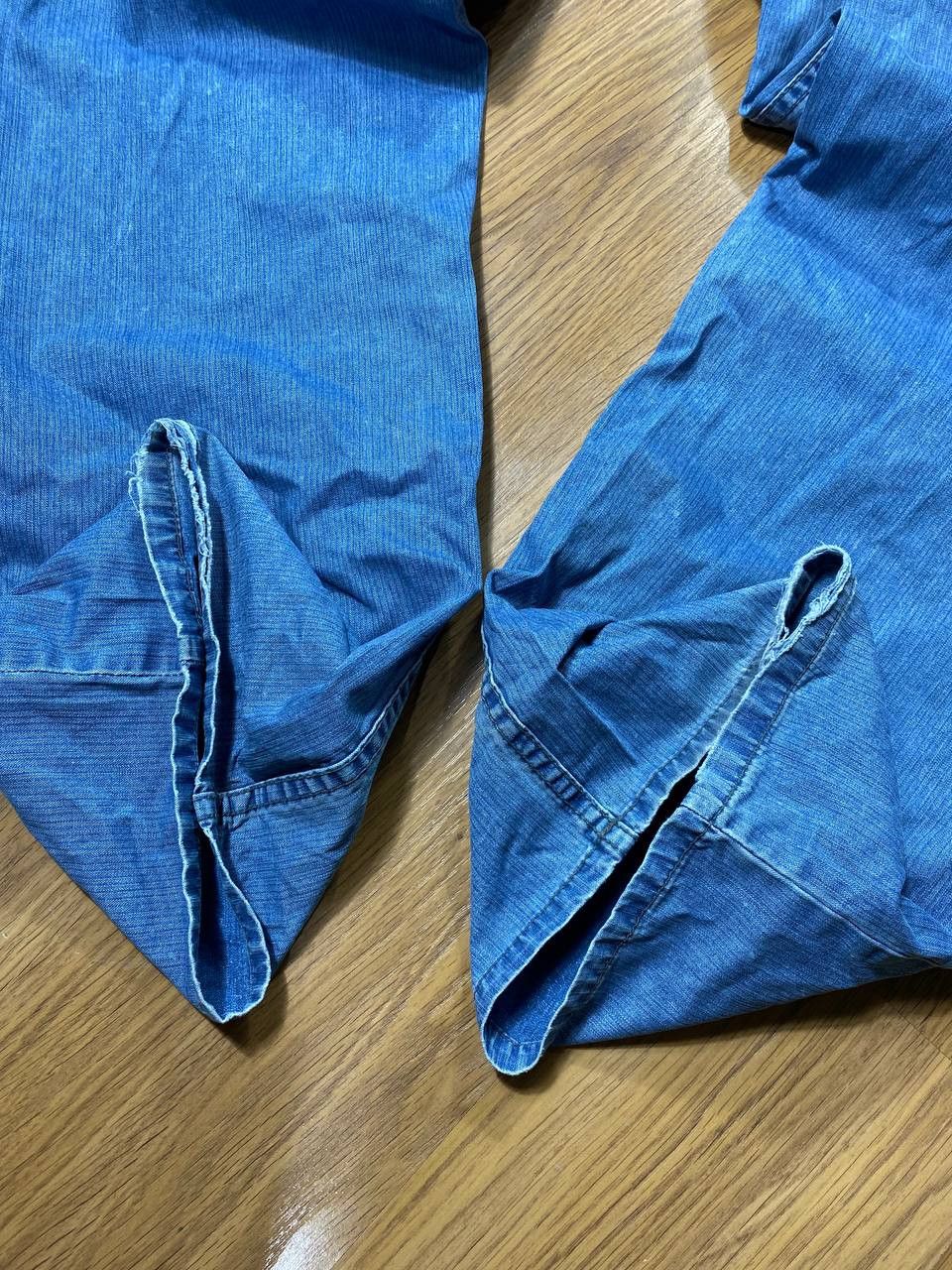 Japanese Brand × Levi's Crazy Crash Dirty Baggy Faded Jean Japan Avant Garde Style Size US 34 / EU 50 - 8 Thumbnail