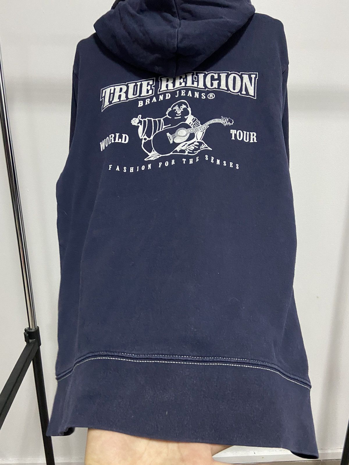 True Religion × Vintage True religion zip hoodie big logo vintage Size US M / EU 48-50 / 2 - 9 Thumbnail