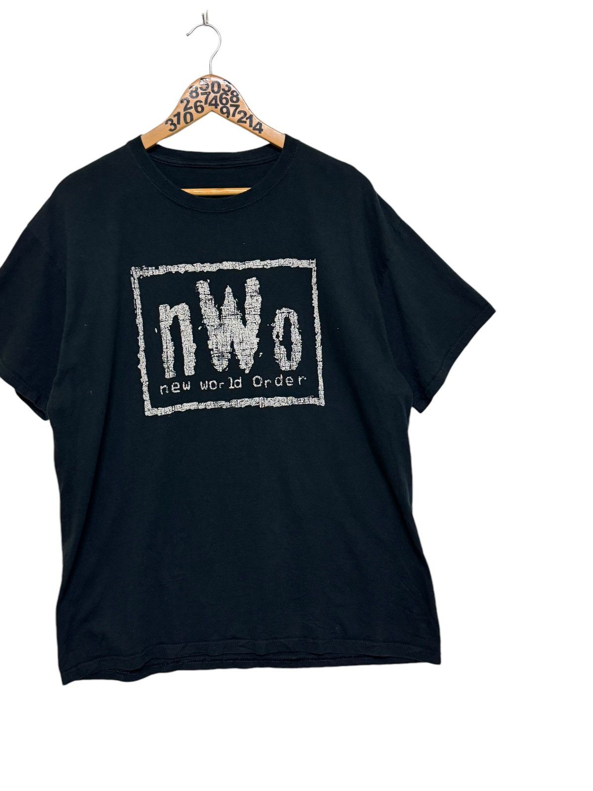 Vintage NWO New World Order WCW Tee Size US L / EU 52-54 / 3 - 4 Thumbnail
