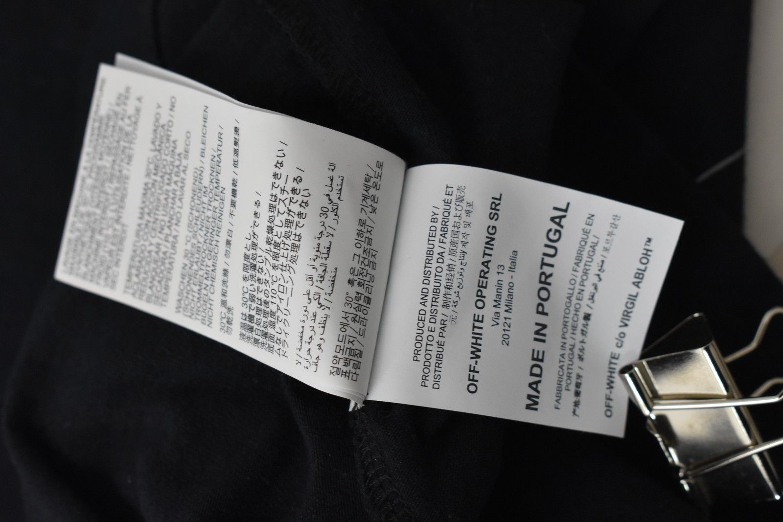 Off-White OFF-White black t-shirt 2019-20 VIRGIL Abloh size XXS Size US XXS / EU 40 - 9 Thumbnail