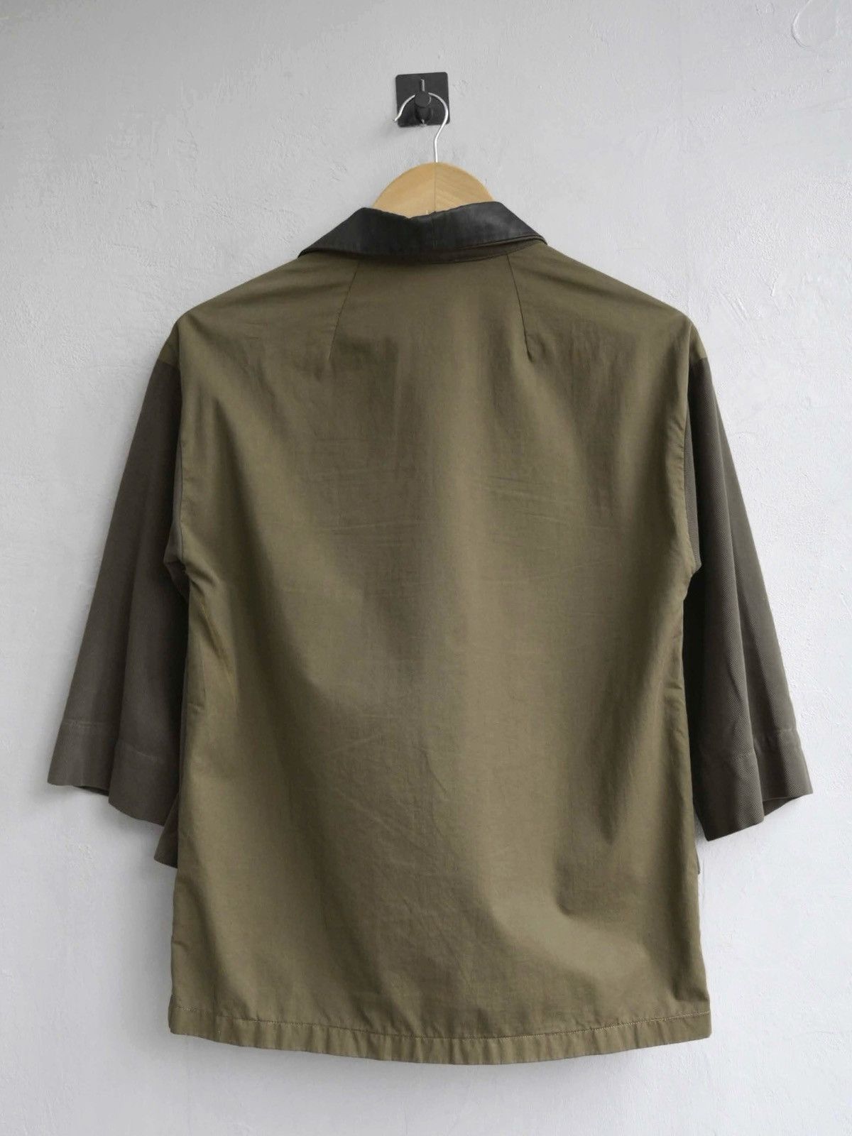 Dries Van Noten Dries Van Noten 3/4 Sleeve Utility Shirt Jacket Size US S / EU 44-46 / 1 - 4 Thumbnail