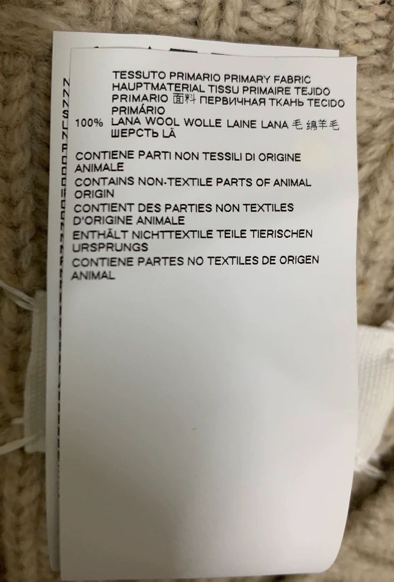 Maison Margiela Maison Margiela AW19 show pure wool stitched sweater coat Size XS / US 0-2 / IT 36-38 - 4 Thumbnail