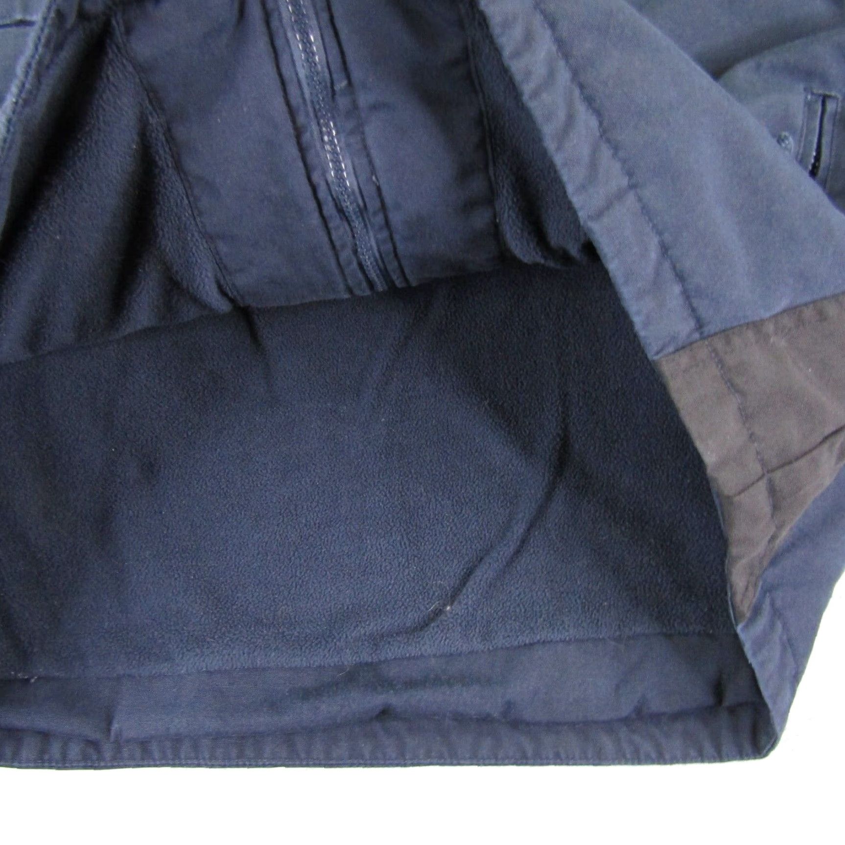 Vintage VINTAGE Russell Jacket Mens Extra Large Blue Heavy Duty Workwear Fleece Lined Coat 017M Size US XL / EU 56 / 4 - 5 Thumbnail