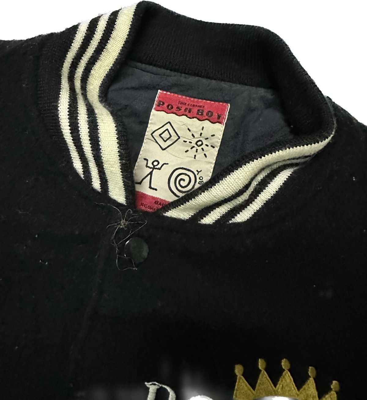 Japanese Brand Vintage Posh Boy Varsity Jacket Size US M / EU 48-50 / 2 - 4 Thumbnail
