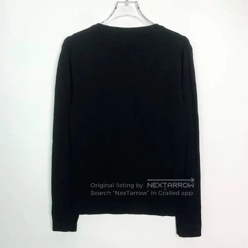 Fendi Fendi Black Wool Women's Sweatshirt with Embellishments . Size M / US 6-8 / IT 42-44 - 2 Thumbnail