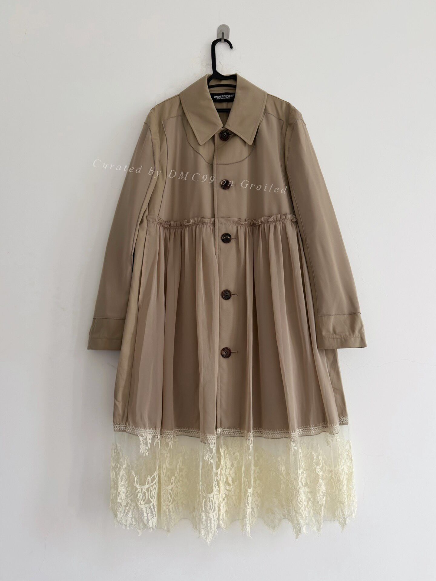 Undercover Undercover Lace Panel Trench Coat Size M / US 6-8 / IT 42-44 - 1 Thumbnail