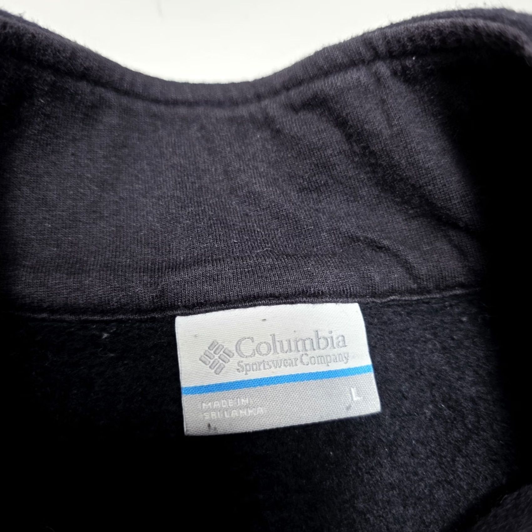 Vintage Columbia Sweatshirt 1/2 Zip Pullover Men L Black Regular Size Large Hoodie? Size US L / EU 52-54 / 3 - 2 Thumbnail