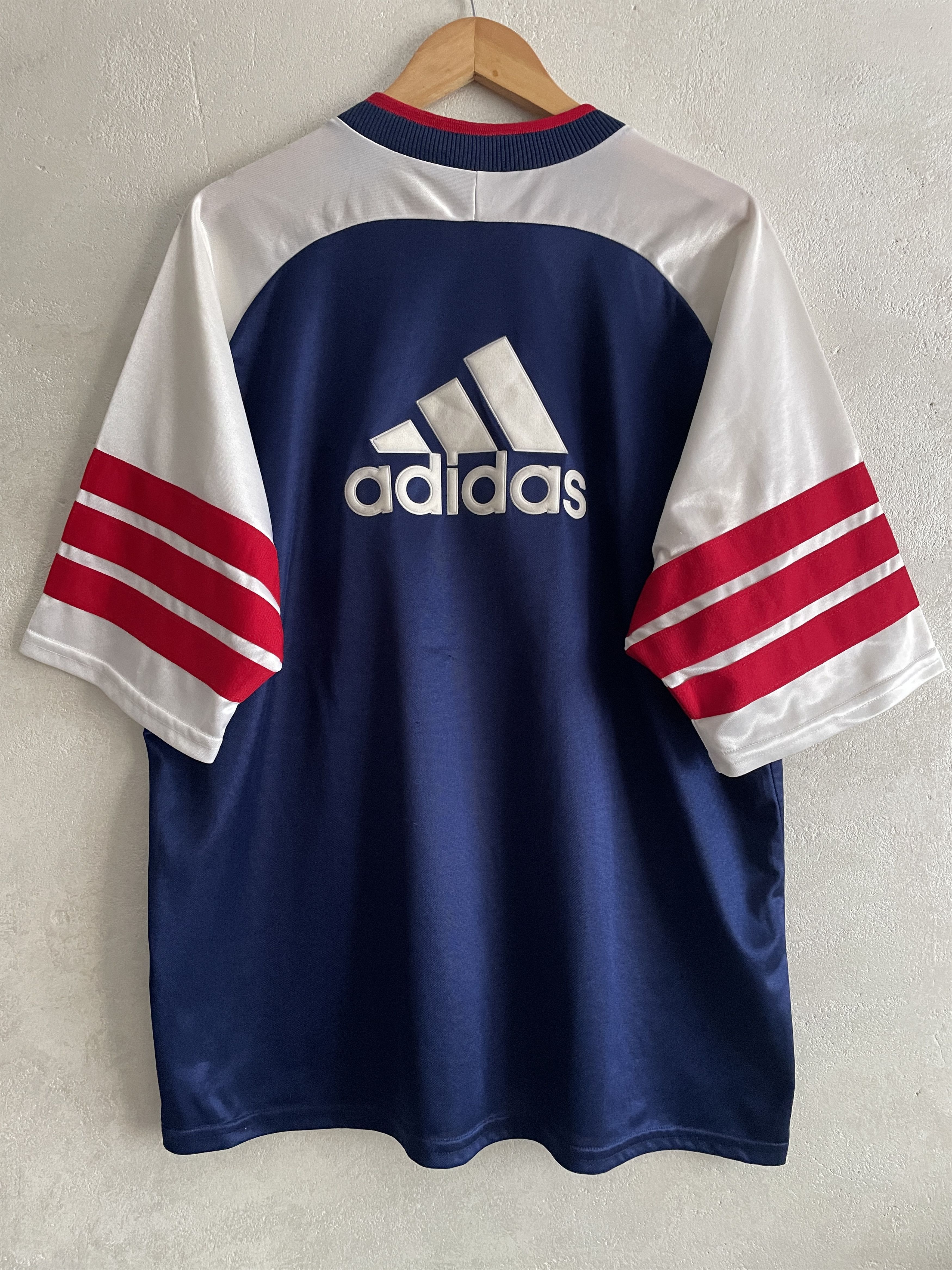 Adidas Vintage Bayern Munich 90s Training Football Shirt Jersey Size US XL / EU 56 / 4 - 2 Thumbnail