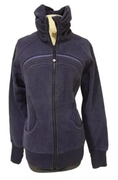 Lululemon LULULEMON size 10 FITNESS YOGA WOMEN JACKET BLUE Size L / US 10 / IT 46 - 1 Thumbnail
