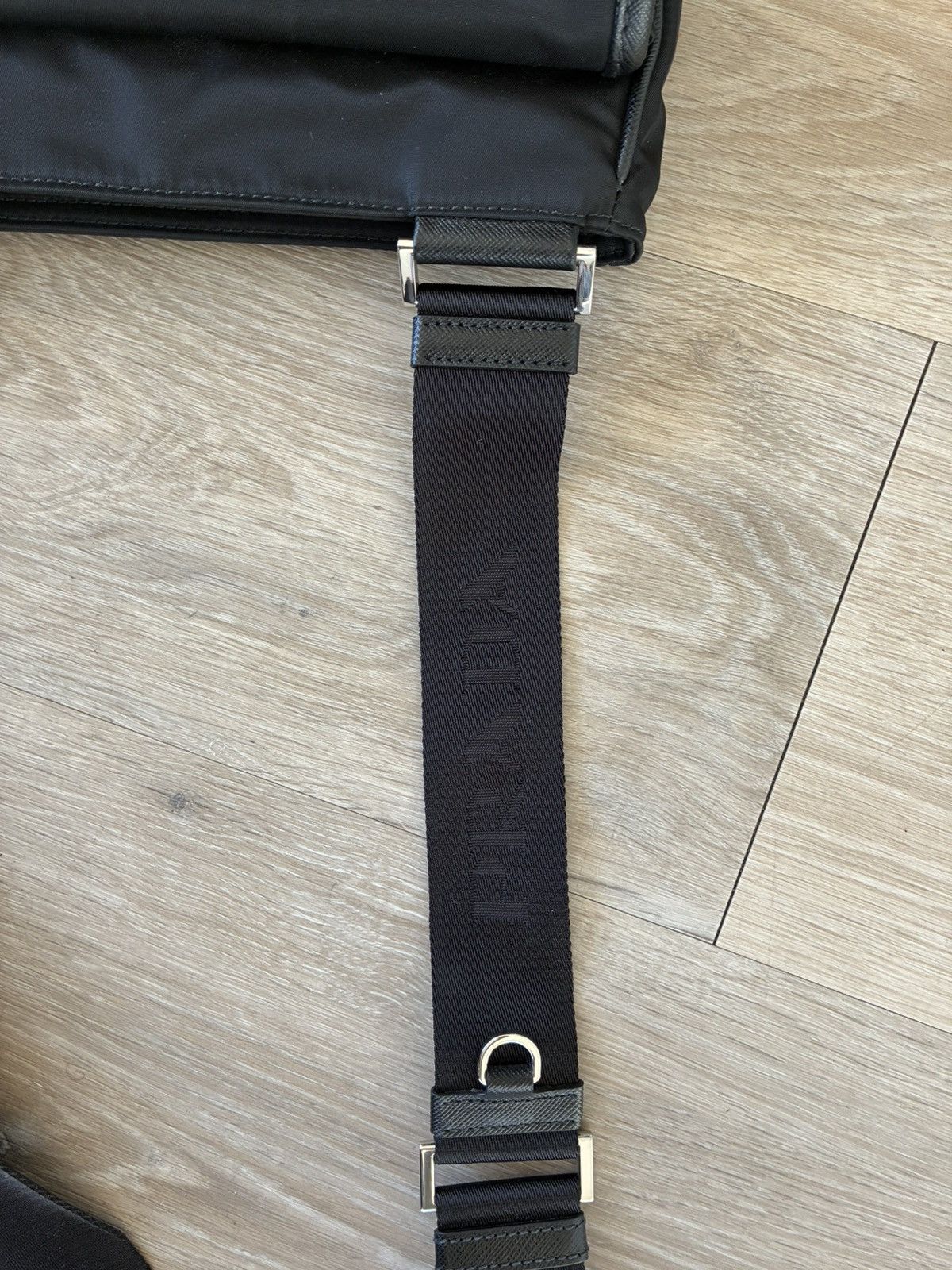 Prada Prada black nylon messenger bag Size ONE SIZE - 5 Thumbnail