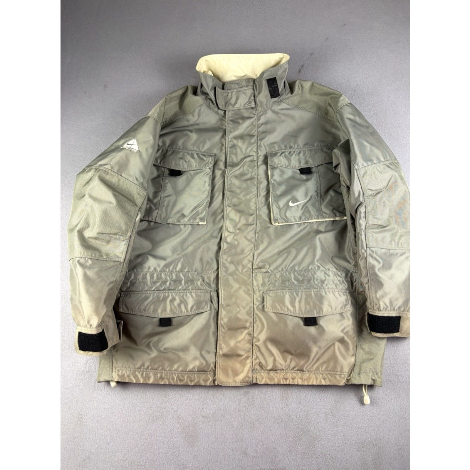 Nike ACG Vintage Nike ACG Jacket Mens Size Medium Green Full Zip Coat Hiking Outdoors 90s Size US M / EU 48-50 / 2 - 2 Thumbnail