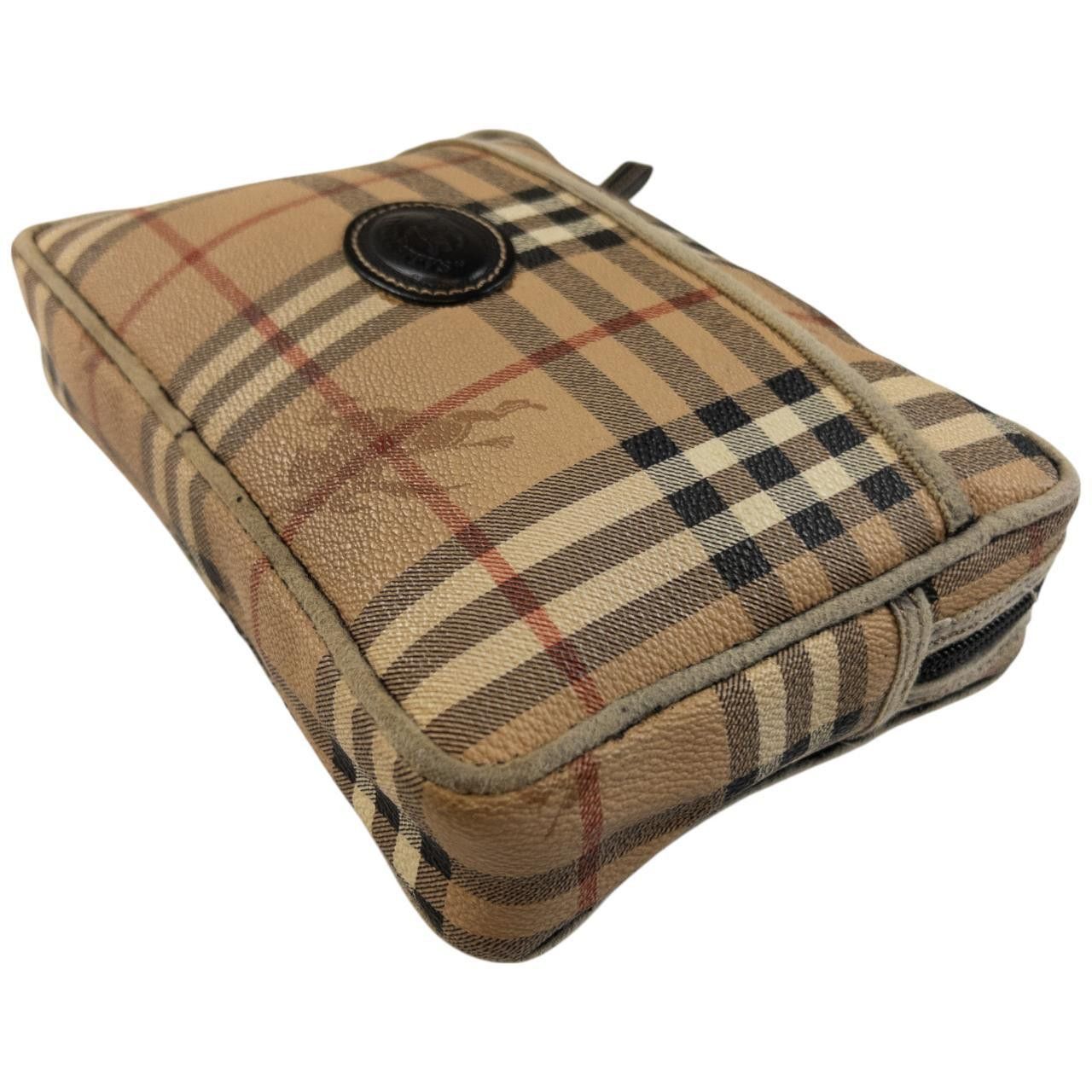 Burberry Vintage Burberry Nova Check Travel Wash Bag Size ONE SIZE - 8 Thumbnail