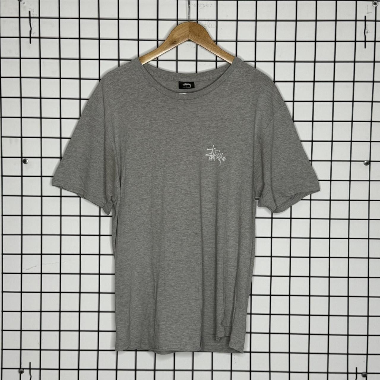 Stussy Stussy T shitt Grey Logo Spellout Vintage Size US M / EU 48-50 / 2 - 2 Thumbnail