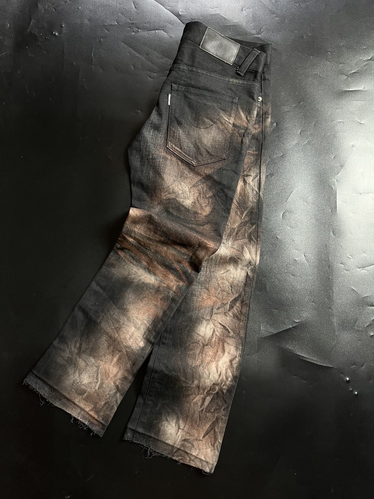 Le Grande Bleu (L.G.B.) 🖤 BINDING OFFER 🖤 tornado mart mudmax flare jeans Size US 31 - 7 Thumbnail