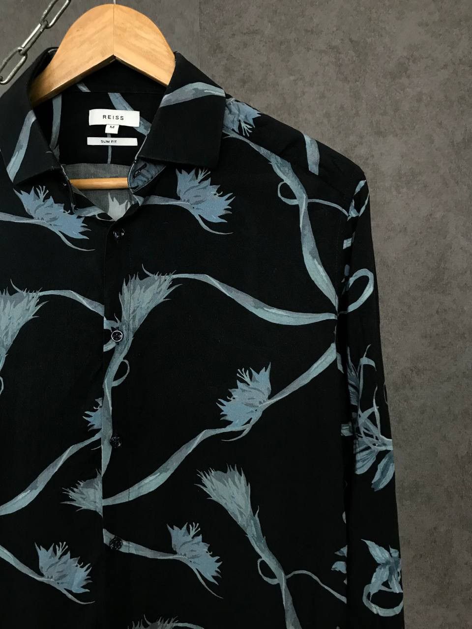 Reiss Reiss crazy Hawaiian art designer shirt Size US S / EU 44-46 / 1 - 2 Thumbnail
