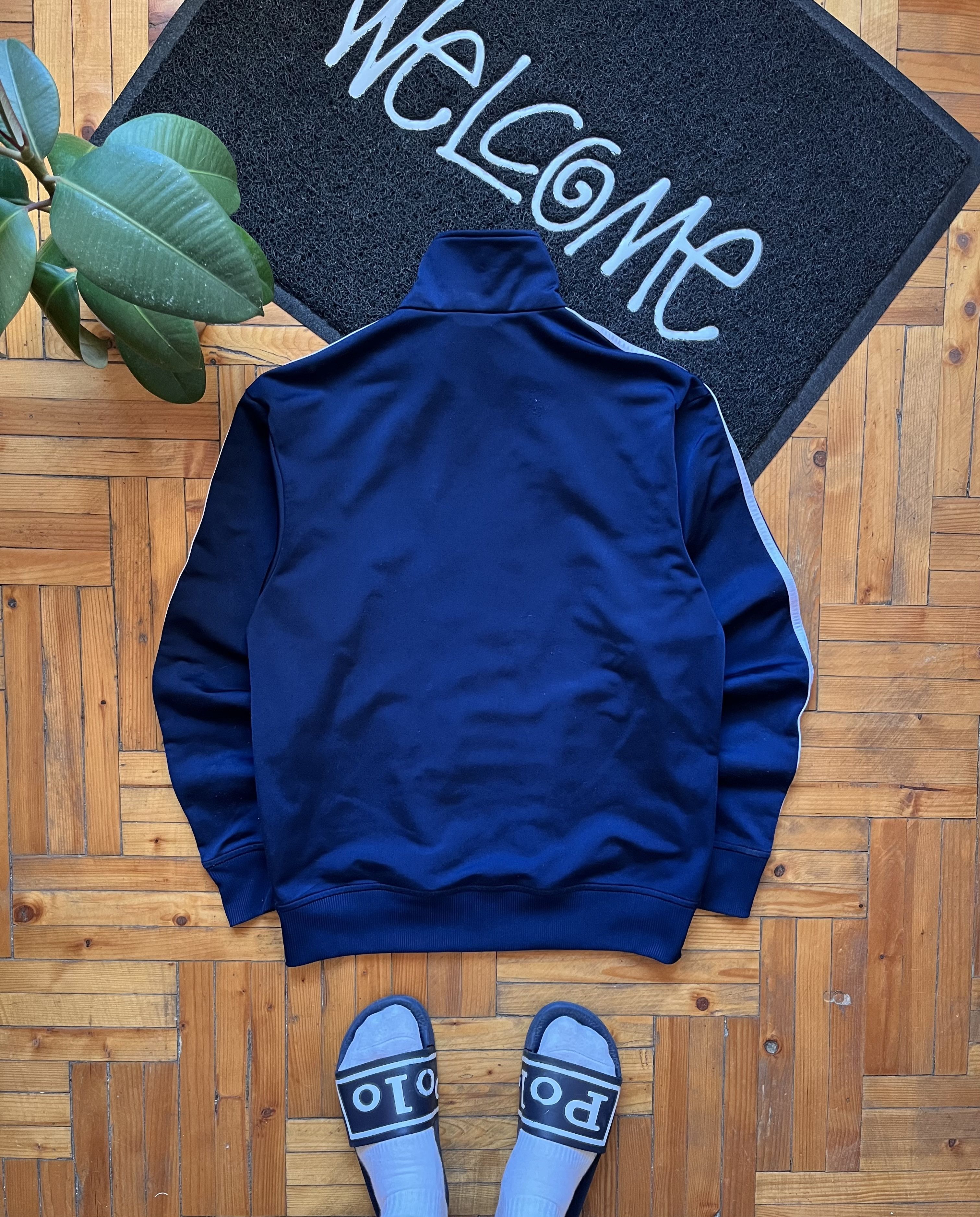 Adidas Vintage Adidas Men’s 90s Firebird Track Blue Jacket Stripes Size US S / EU 44-46 / 1 - 5 Thumbnail