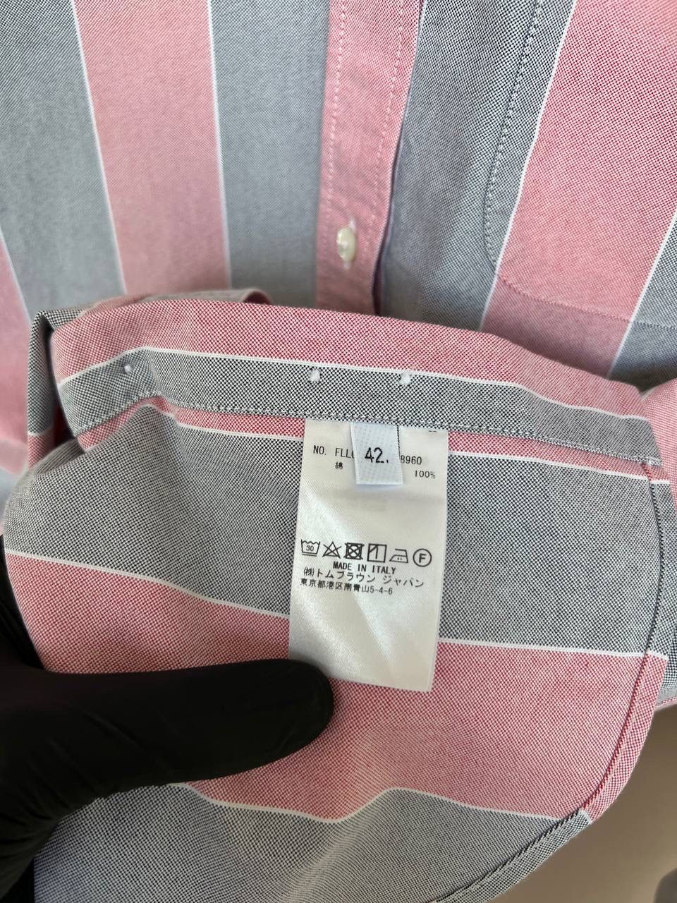 Thom Browne Thom Browne Button Shirt Womens Size 42 Long Sleeve Striped Size M / US 6-8 / IT 42-44 - 14 Thumbnail