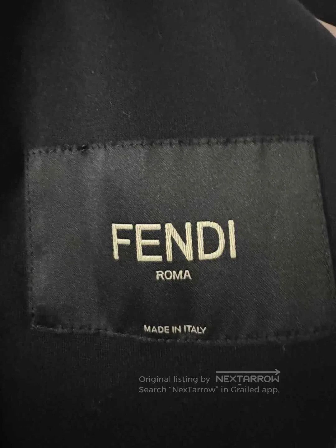 Fendi FENDI All-Over Flocked Monogram Jacket| Size US L / EU 52-54 / 3 - 4 Thumbnail