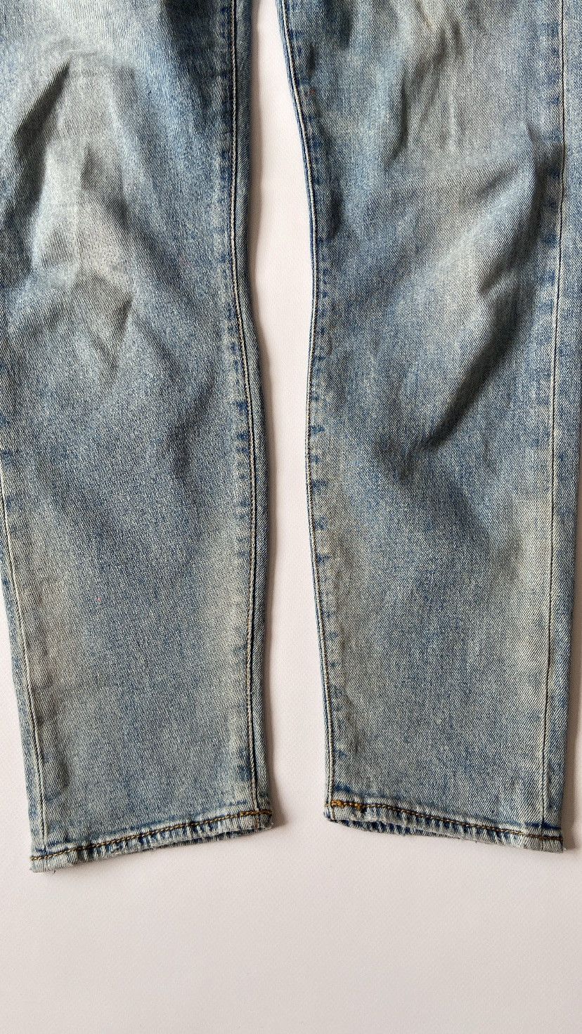 R13 R13 dirty washed skinny blue jeans Size US 28 / EU 44 - 3 Thumbnail