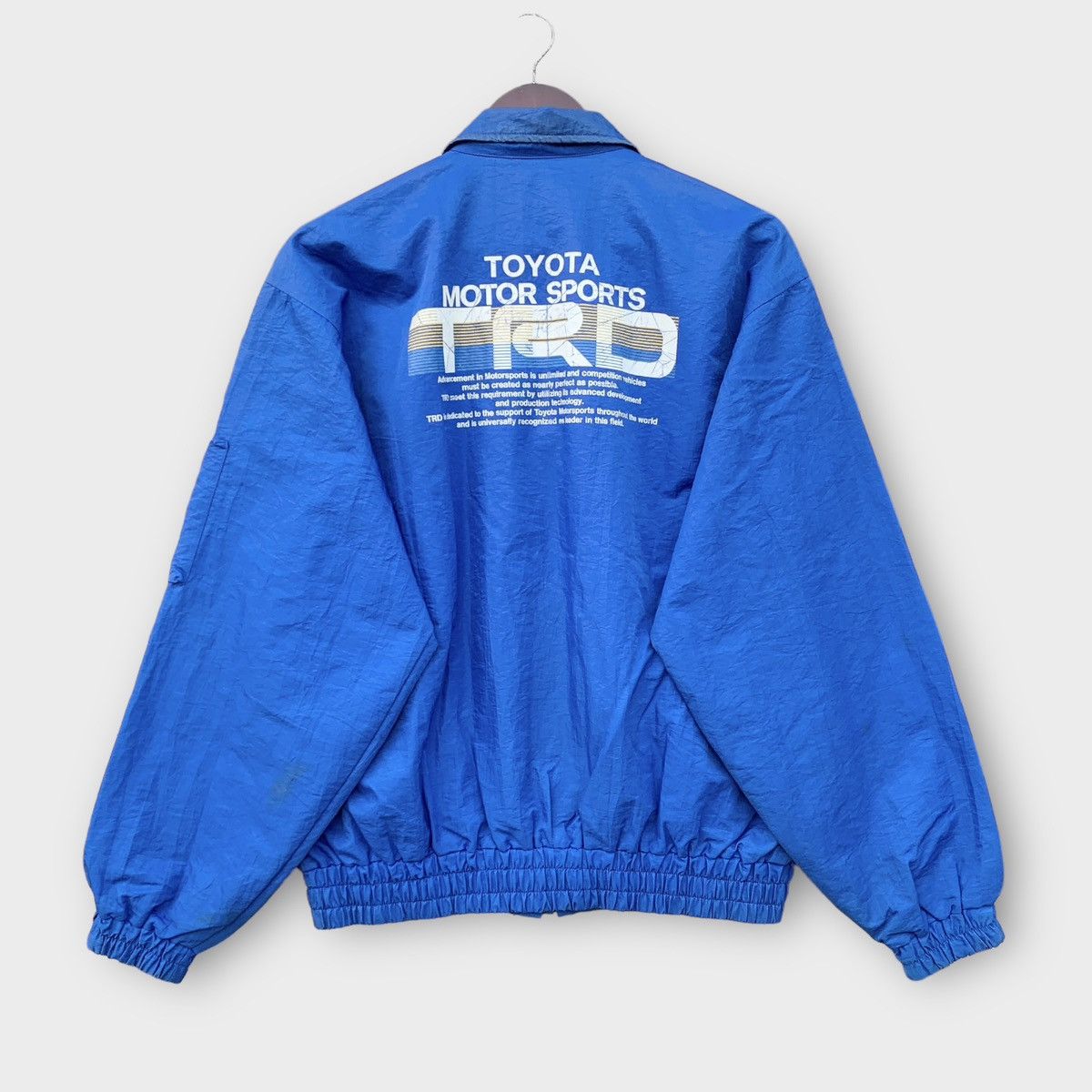 Vintage Vintage 90s Toyota TRD Racing Jacket Size US L / EU 52-54 / 3 - 3 Thumbnail