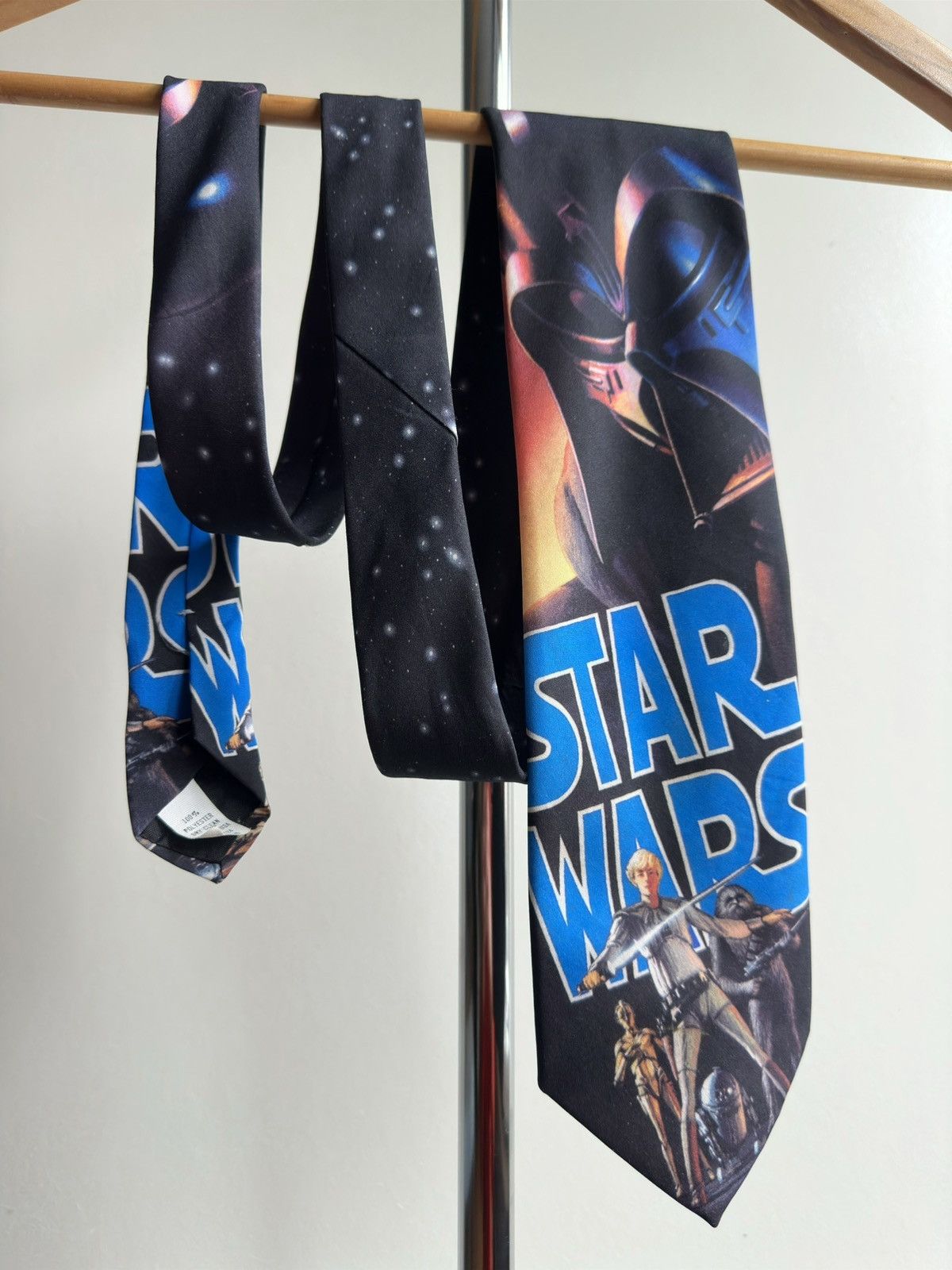 Ralph Marlin × Star Wars × Vintage Vintage 1994 Ralph Marlin Star Wars Graphic Tie Size ONE SIZE - 1 Thumbnail