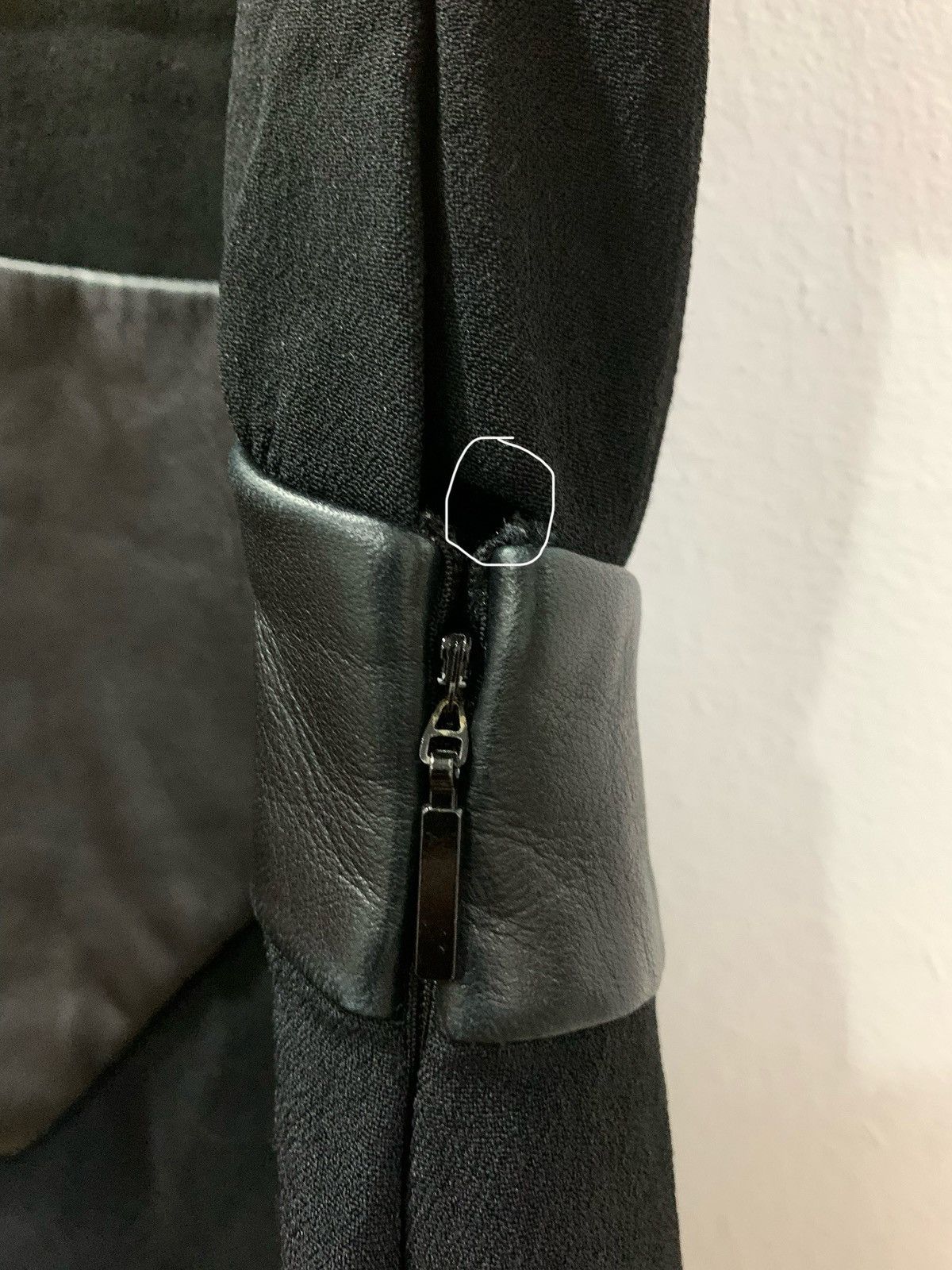 Saint Laurent Paris SAINT LAURENT HEDI SLIMANE LEATHER AND MESH ACCENTS DRESS Size M / US 6-8 / IT 42-44 - 5 Thumbnail