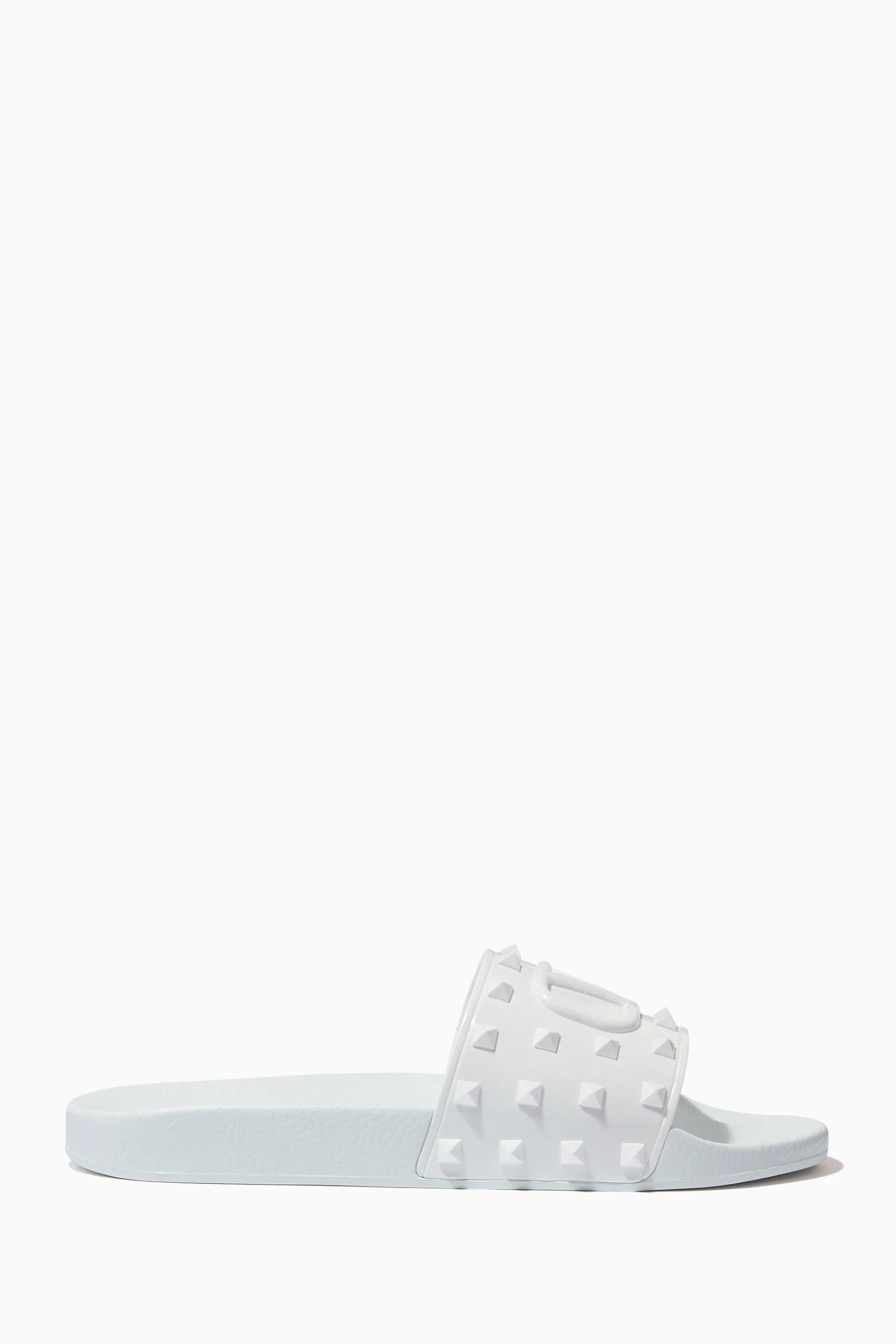 Valentino Garavani Printed Fabric Ta Chambre Slippers | Grailed