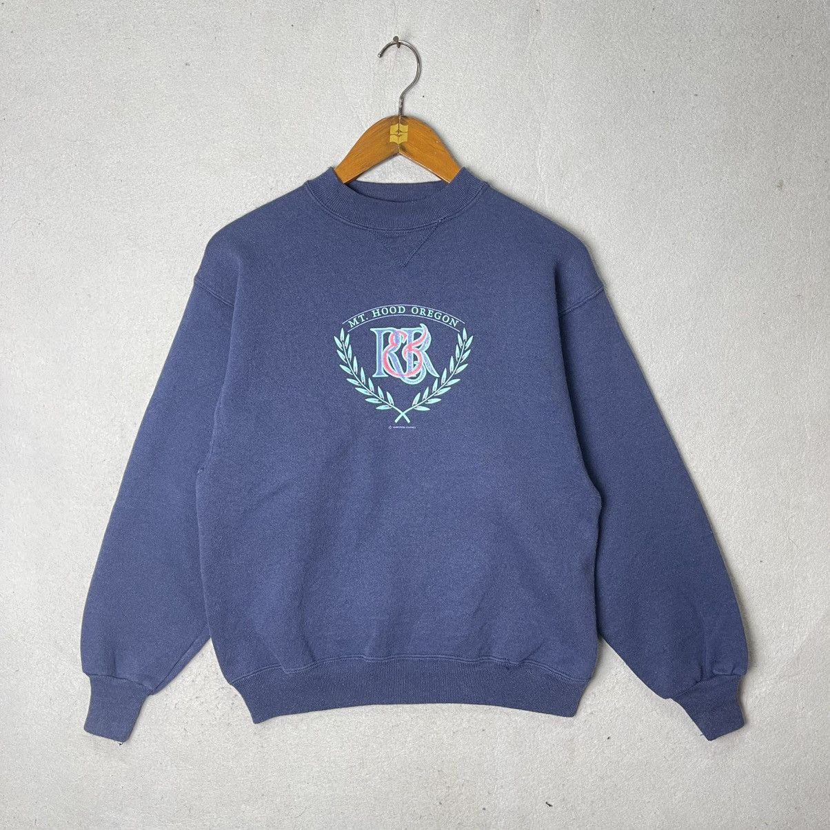 Hanes Vintage Mt Hood Oregon Crest Sweatshirt Size US M / EU 48-50 / 2 - 1 Thumbnail