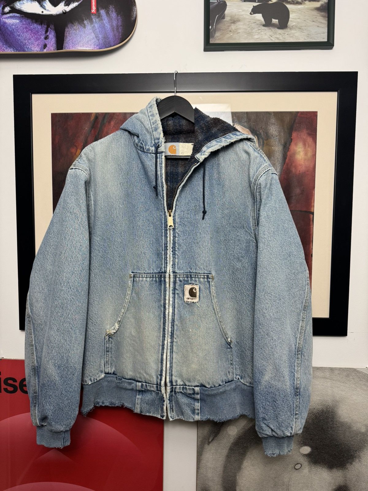 Carhartt × Vintage JB1198 DST Carhartt active jacket Detroit denim