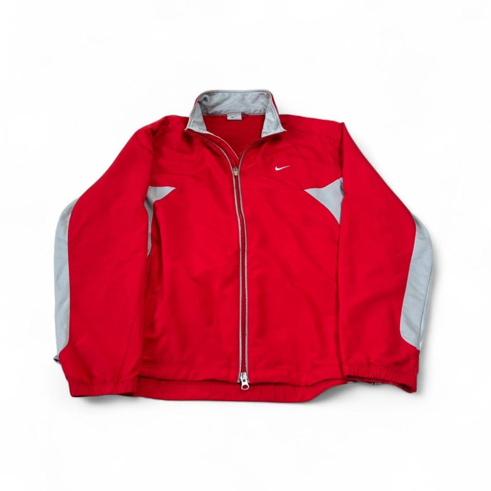 Nike Y2k 2000s red nike windbreaker jacket large women’s Size US L / EU 52-54 / 3 - 1 Thumbnail