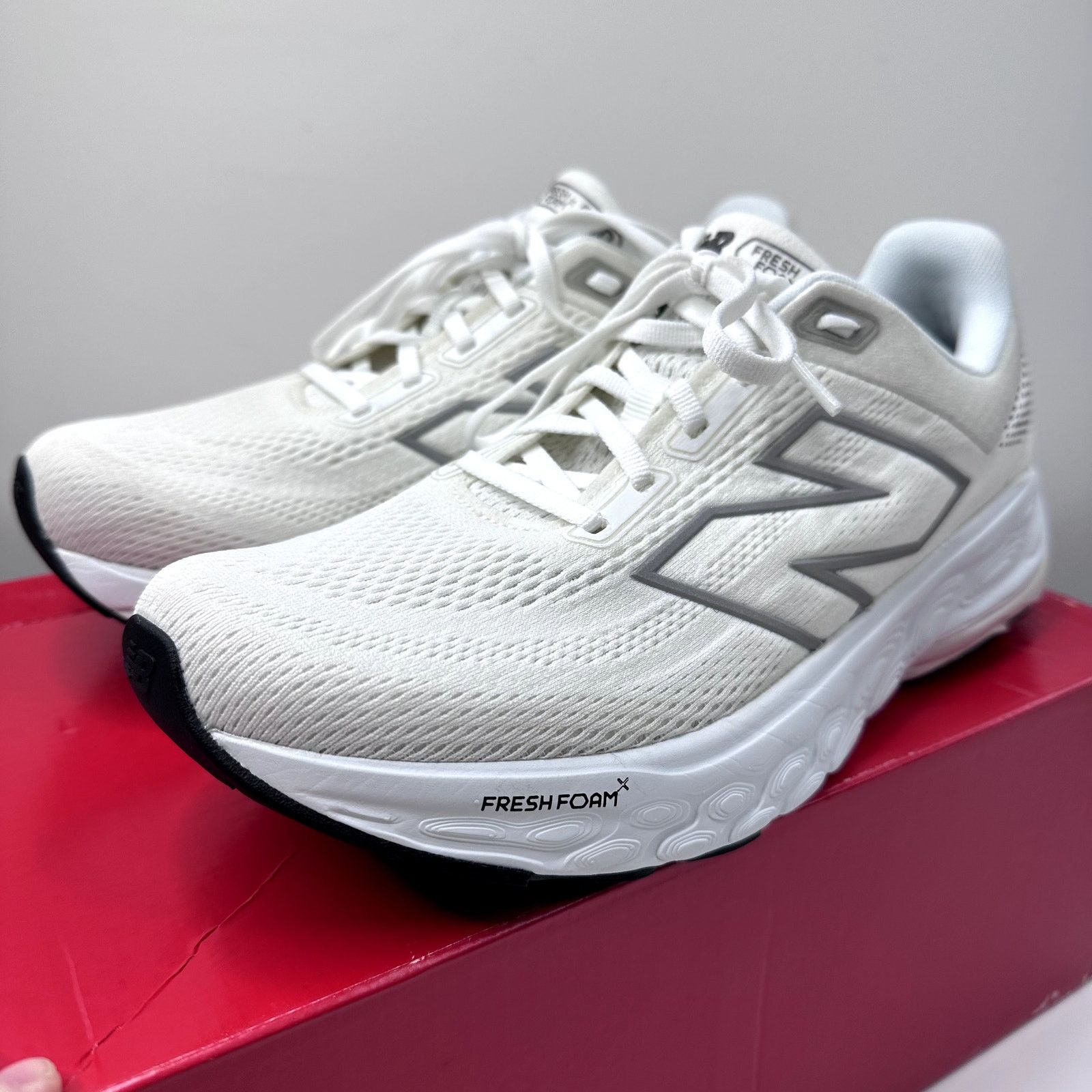 New Balance NEW BALANCE Women's Fresh Foam 860v14 White US 11 Wide D Size US 11 / IT 41 - 4 Thumbnail